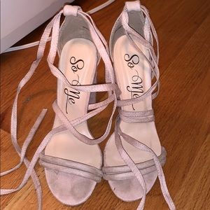 Wrap around the leg heels!